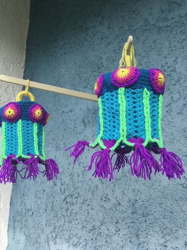 Lampion häkeln:  Lampion POWER