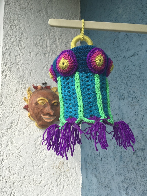 Lampion häkeln:  Lampion POWER