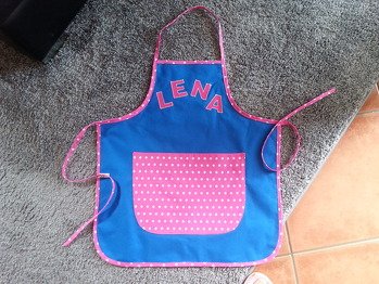 Werkschürze als Schulanfangsgeschenk  (eigene Kreation)
