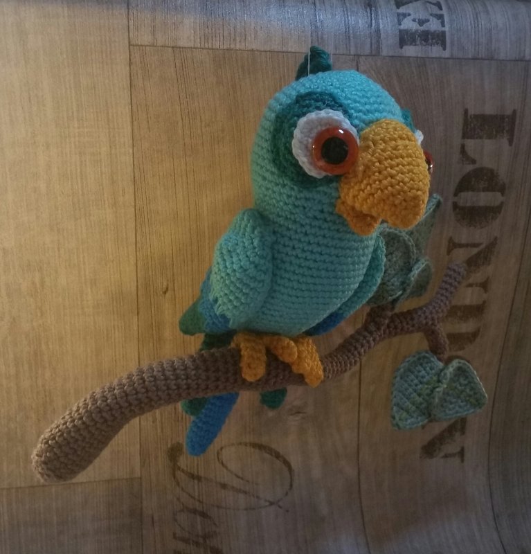 Papagei - Kollektion Amazonas Häkelanleitung Amigurumi