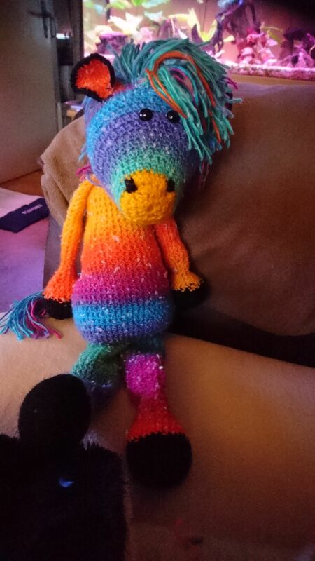 Häkelanleitung großer Xl Schlenker Hase Emil 50 cm - Schlenkertier