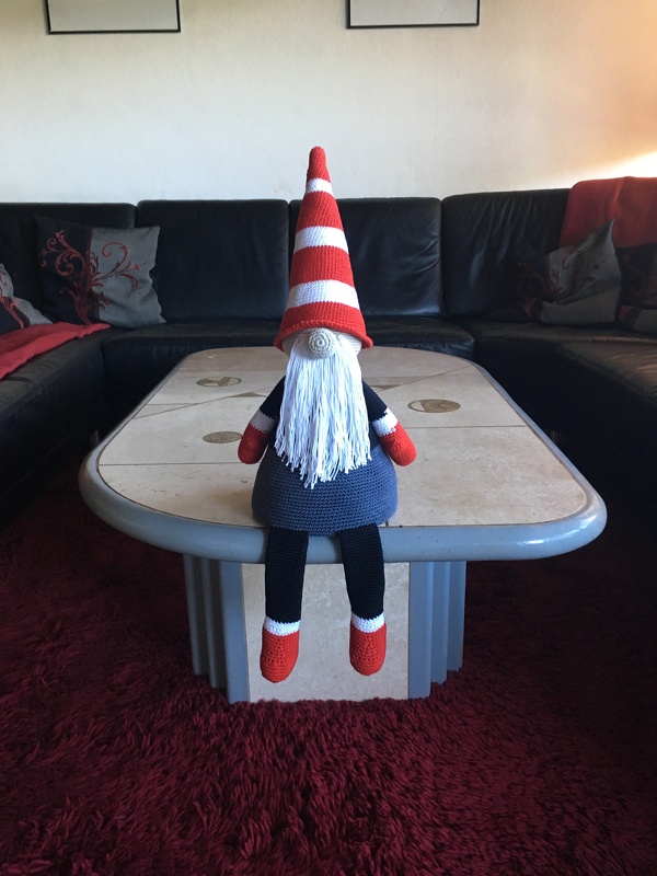 Wichtel Xxl Treppenhocker Kantenhocker Türstopper Nikolaus Weihnachtsdeko Häkelanleitung