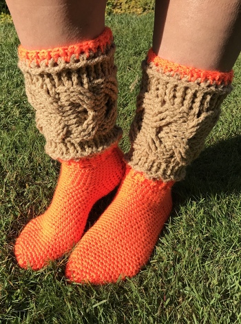 Meine ersten Häkelsocken.
Sind toll geworden