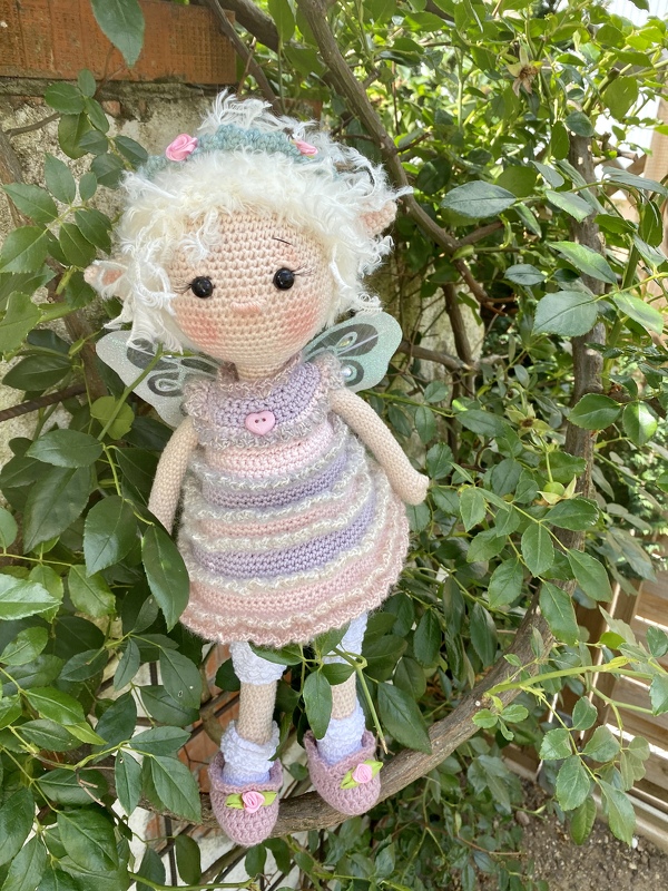 Häkelanleitung Puppe Livia das Elfenmädchen