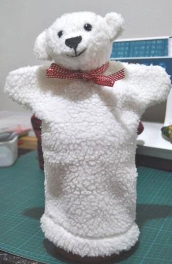 Teddyhandpuppe