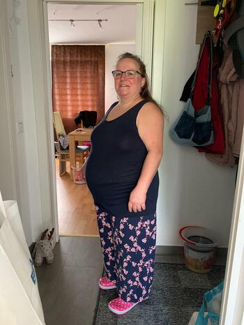 Dies war meine erste Hose die war simple die waren ganz einfach zum Nähen und ja ich liebe diese Hose die ist einfach nur bequem