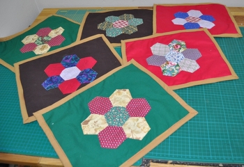 Platzdeckchen gelieselte Applikation