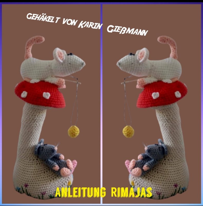 Häkelanleitung - Das Mäusespiel