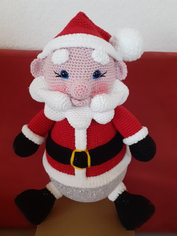 Weihnachtslampe Weihnachtsmann Klausi