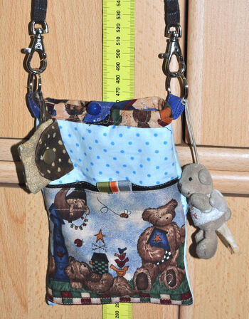 Handytäschle zum Umhängen mit Vordertasche