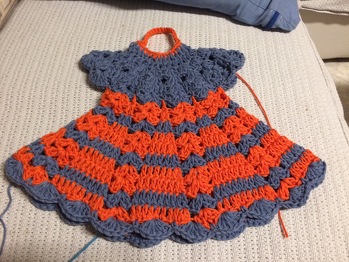 machte viele solche topflappen. sehr einfach zu machen