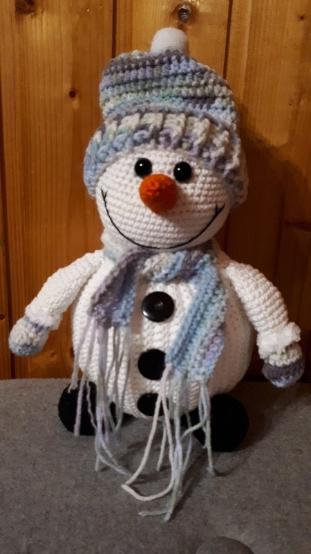Winterdeko Schneemann in 2 Varianten