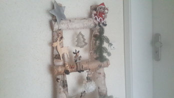 Mrs. Santa im Einsatz.