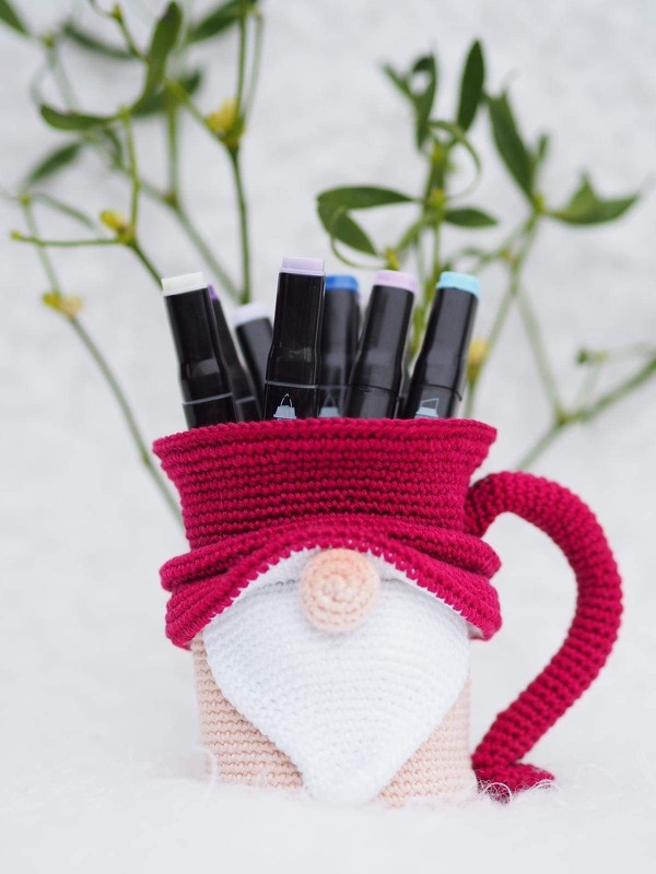 Häkelanleitung - Süße Wichteltassen