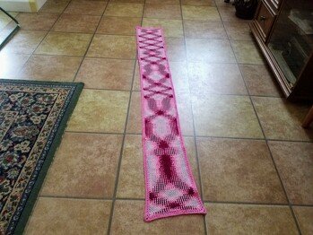 Sommerschal aus Baumwolle