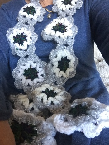 Siuxtuch von Petra Perle angenadelt,danke