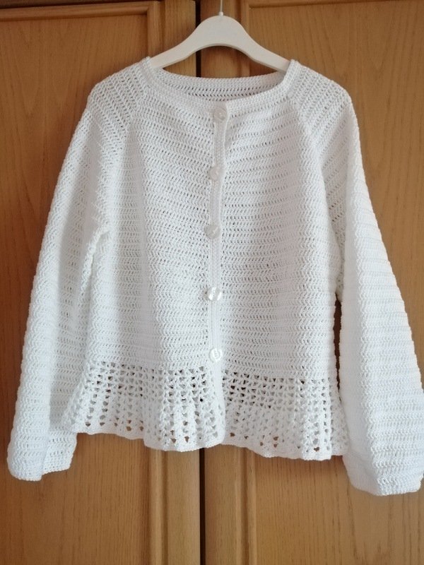 - MATILDA - Basic-Mantel, alle Größen häkeln, Häkelmantel mit Kapuze, RVO Raglan von oben