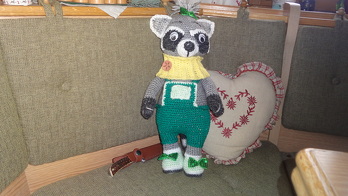 Anleitung von Baby Eco Toys,ging gut zu häkeln...