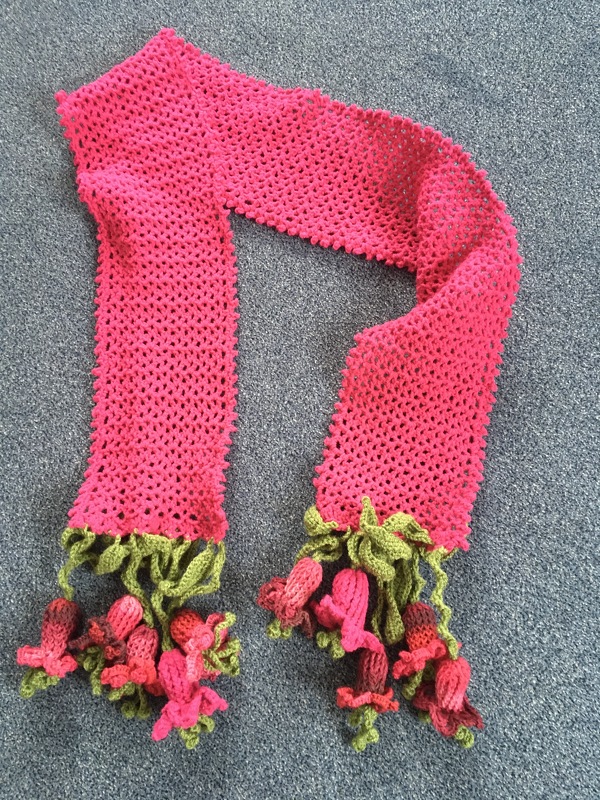 Blumen Schal „Riccarda“