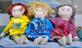 drei Schwestern, dh meinen Töchtern sind diese drei nachempfunden