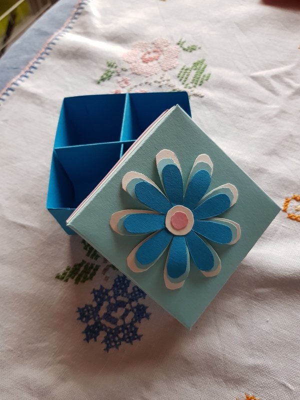 Kleine Pralinenschachtel – Bastelvorlagen und Anleitung