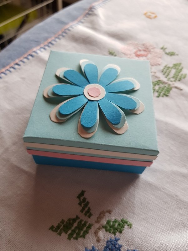 Kleine Pralinenschachtel – Bastelvorlagen und Anleitung