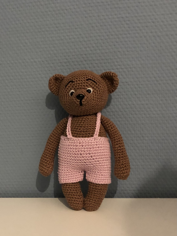 PDF crochet pattern &quot;Bear Max&quot;