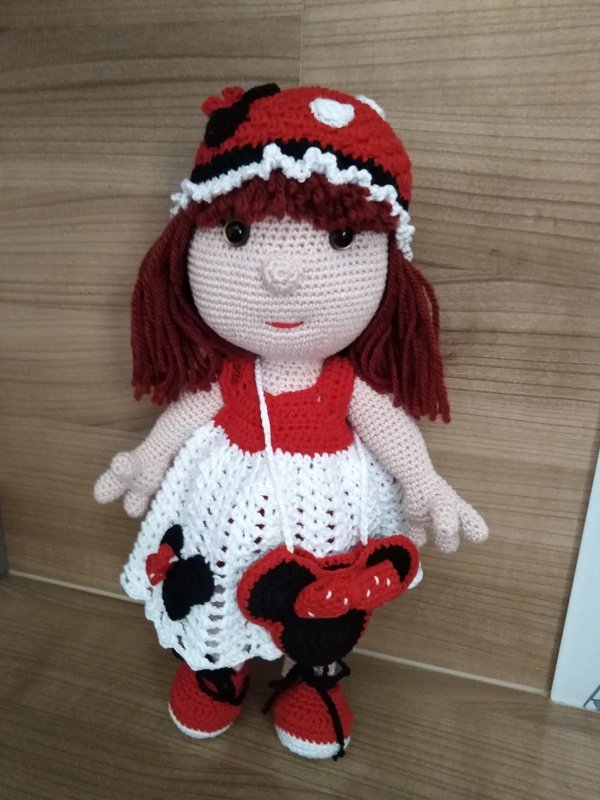 Häkelanleitung, Mia das Mausemädchen