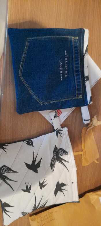 Topflappen aus Jeans