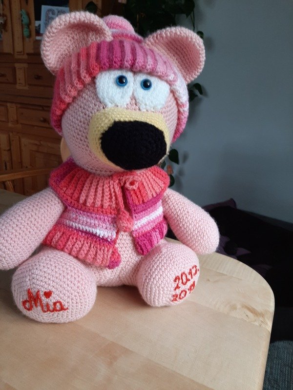 Wollybear - Crochet Pattern from Diana´s kleiner Häkelshop
