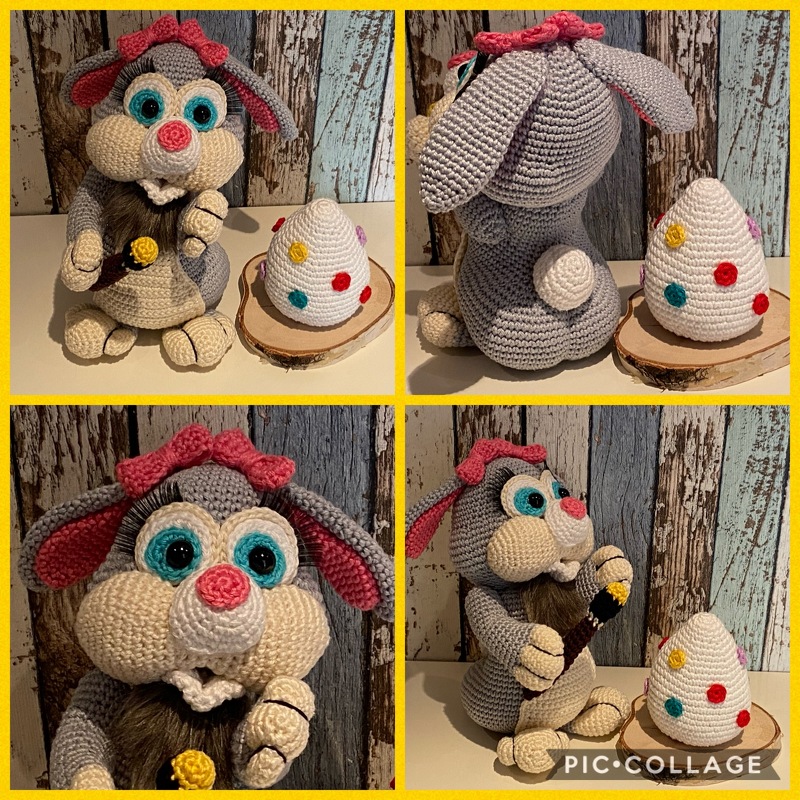 Crochet Pattern "Babsi" and the faulty Easter egg