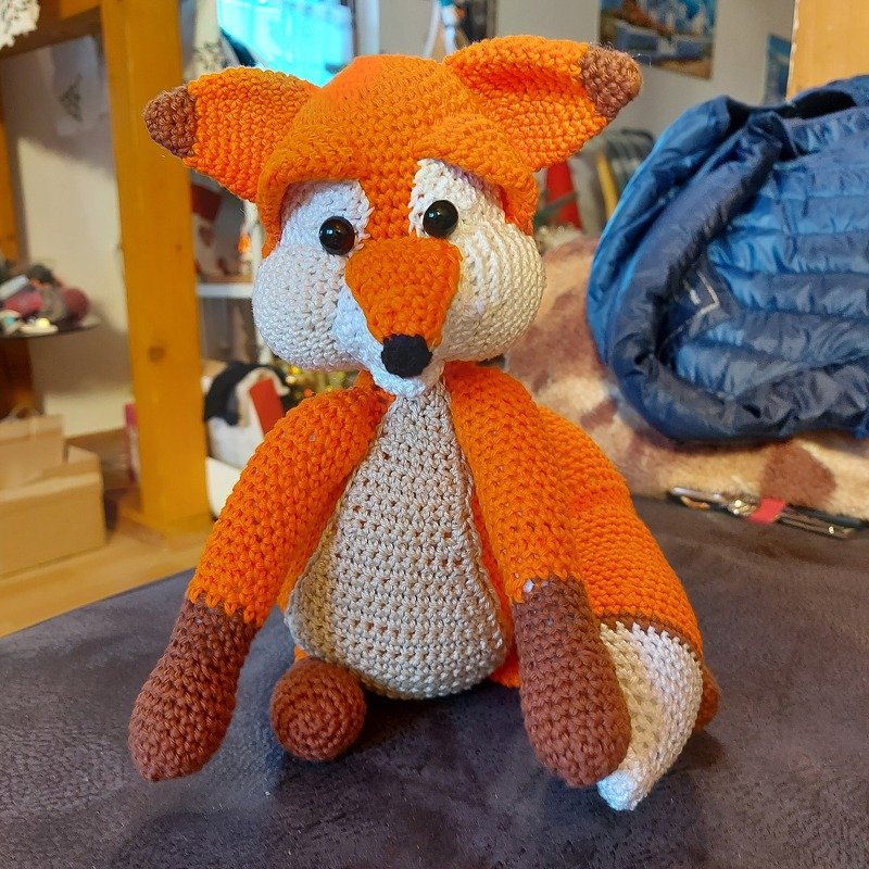 Häkelanleitung &quot;Rusty&quot; Der schlaue Fuchs