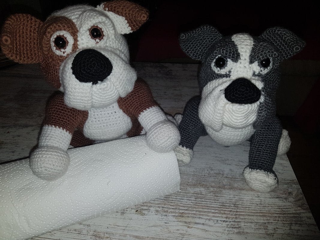 Crochet Pattern &quot;Elma&quot; The Bulldog Lady