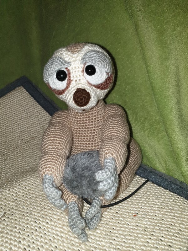 Crochet Pattern "Sidney" The Sloth