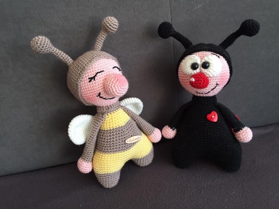 Set Häkelanleitung  &quot;Marienchen und Brienchen&quot;