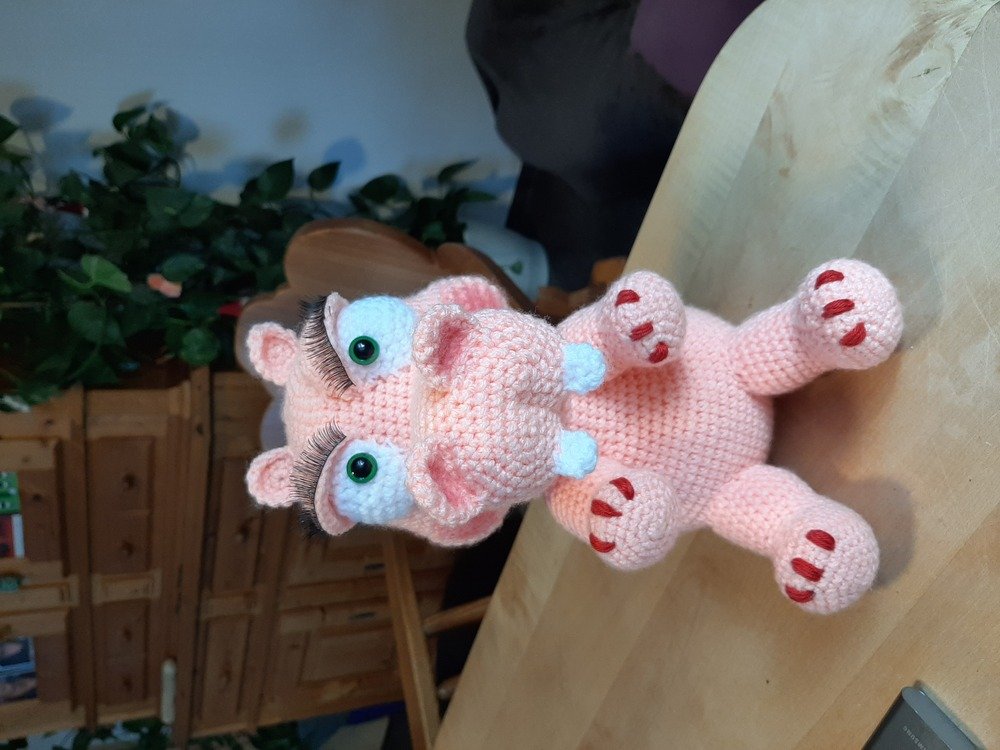 Crochet Pattern &quot; Lovely Hippo&quot;