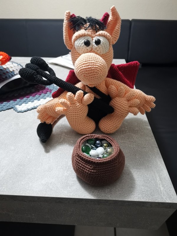 Häkelanleitung &quot;Teufelchen&quot;