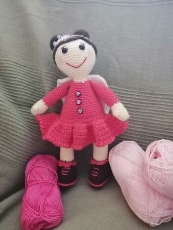 Diesen süßen Engel hab ich für meine geliebte Mama gemacht. Die Anleitung ist von Maschentante
Eine super tolle Anleitung.