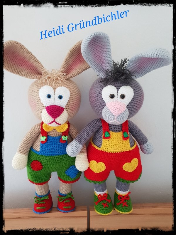 Crochet Pattern Bunny "Willi-Funny"