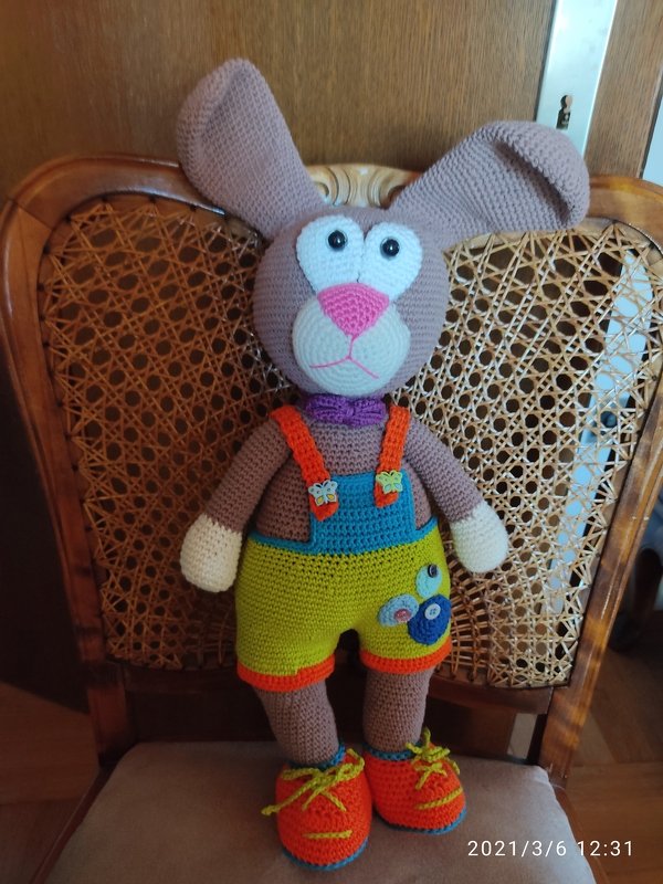 Crochet Pattern Bunny "Willi-Funny"