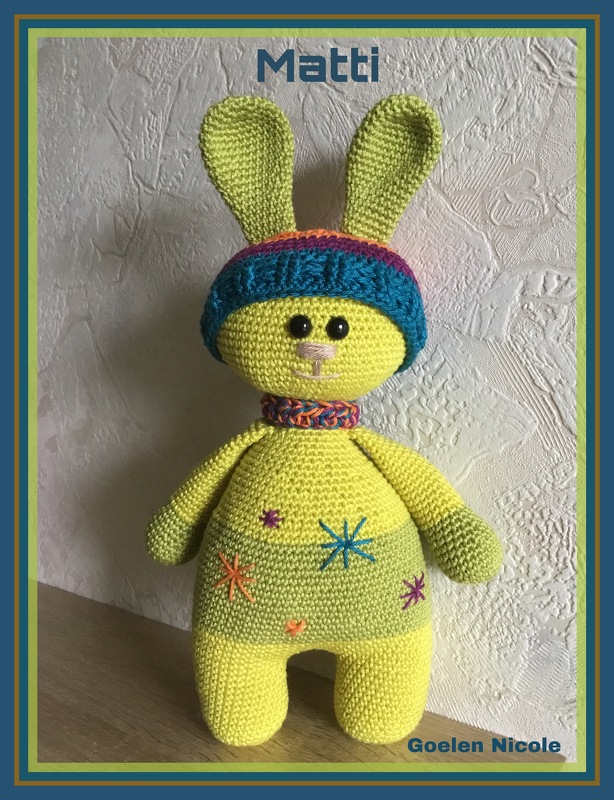 Crochet Pattern Snuggly Bunny "Matti"