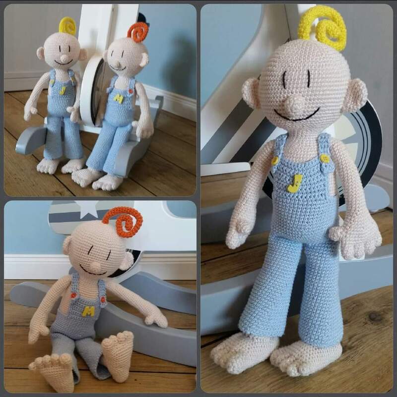 Crochet Pattern Little Yogi - "Der Kleine Yogi" (c)