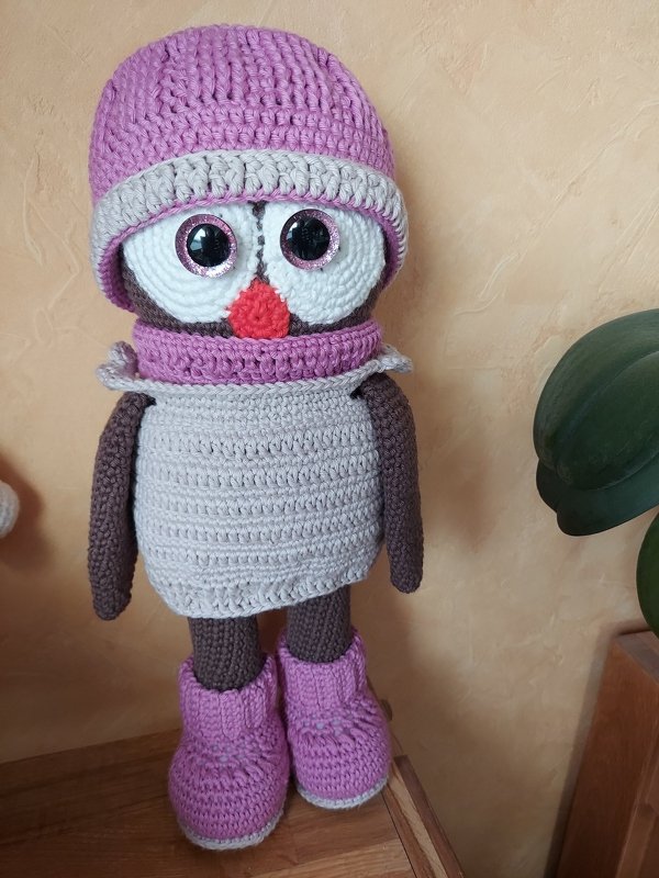 Häkelanleitung Eule &quot;IDA&quot;