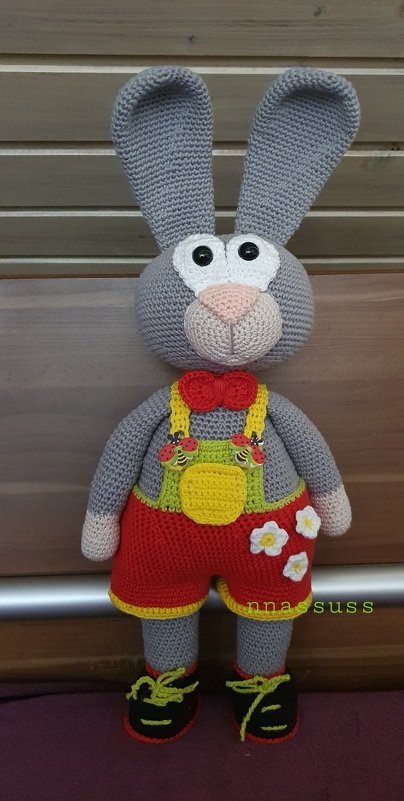 Crochet Pattern Bunny "Willi-Funny"