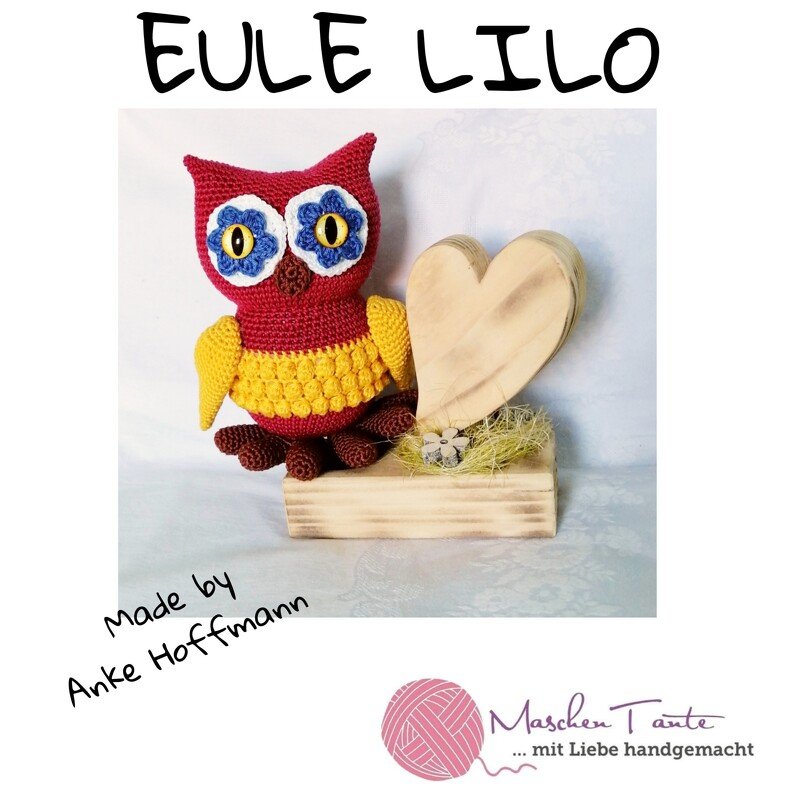 Häkelanleitung Eule &quot;LILO&quot;