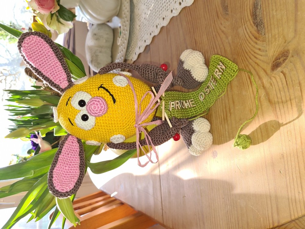 Crochet Pattern &quot;Knitting Easter Egg&quot;