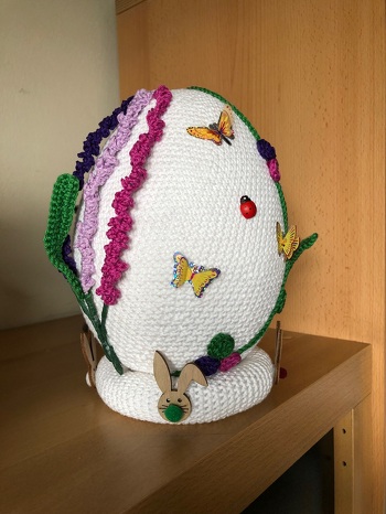 Meine Variante vom „Osterei mit Lavendel „