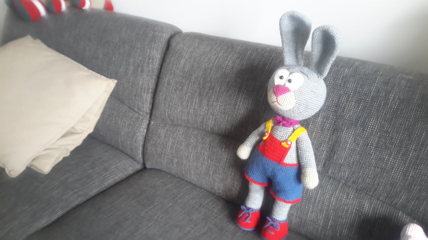 Crochet Pattern Bunny "Willi-Funny"