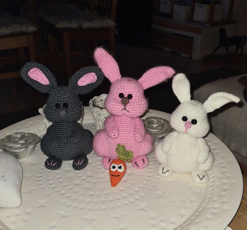 Hase Schlappohr zu Ostern Frühlingsdeko Osterhase