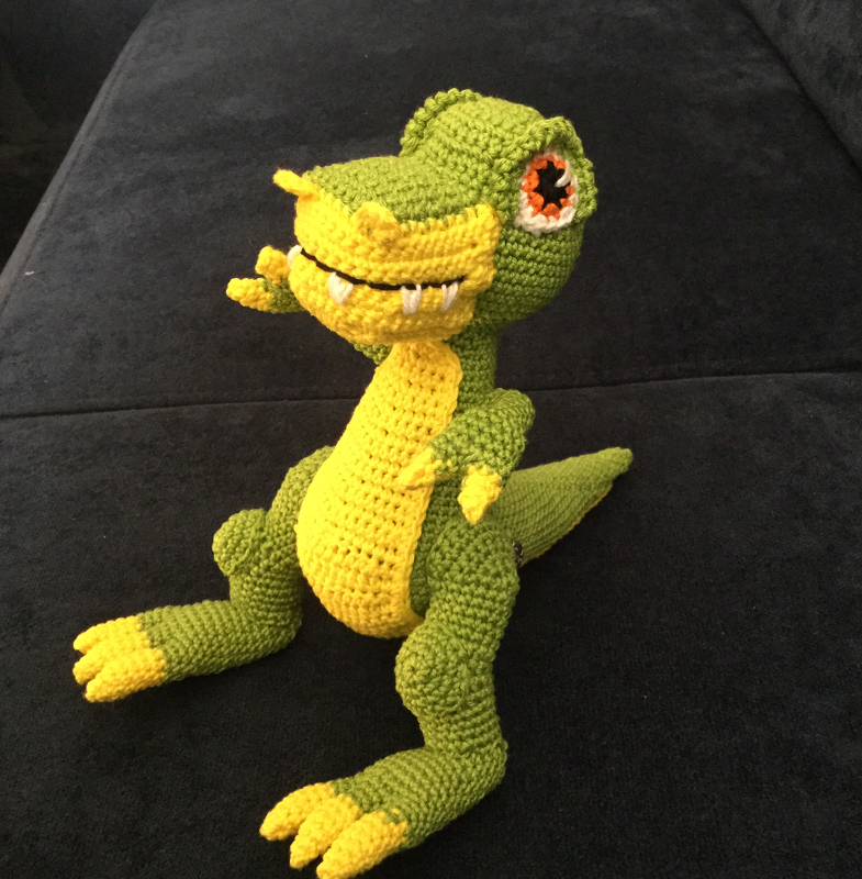 Häkelanleitung T- Rex